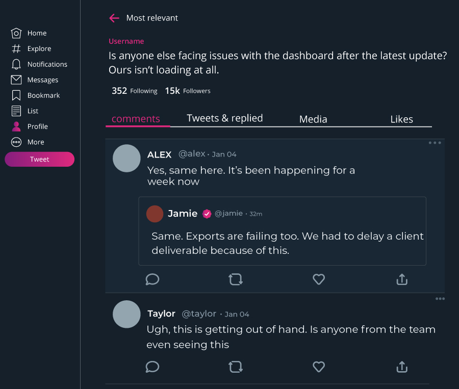 Community Conversation Chat